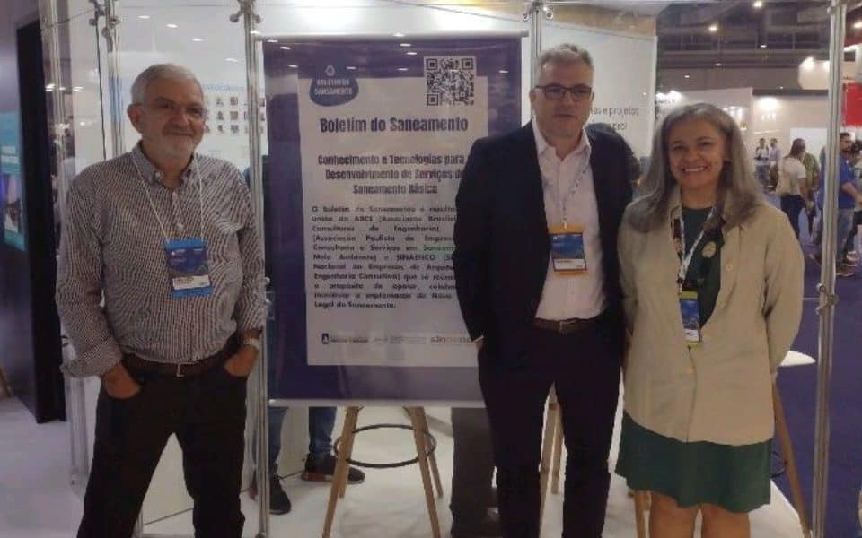 Boletim do Saneamento atrai especialistas na Fenasan
