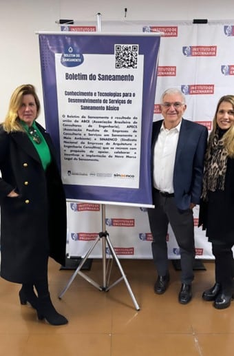 Boletim do Saneamento esteve presente na Semana Nacional de Engenharia do Instituto de Engenharia – IE - SP